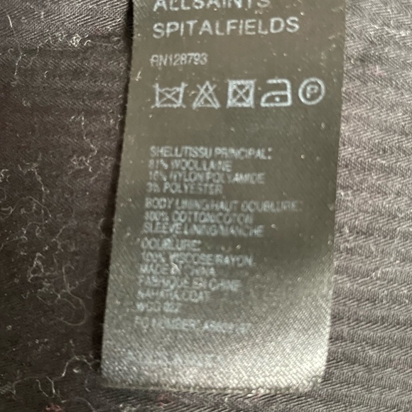 All Saints Trench Coat, Wool - Picture 4 of 9